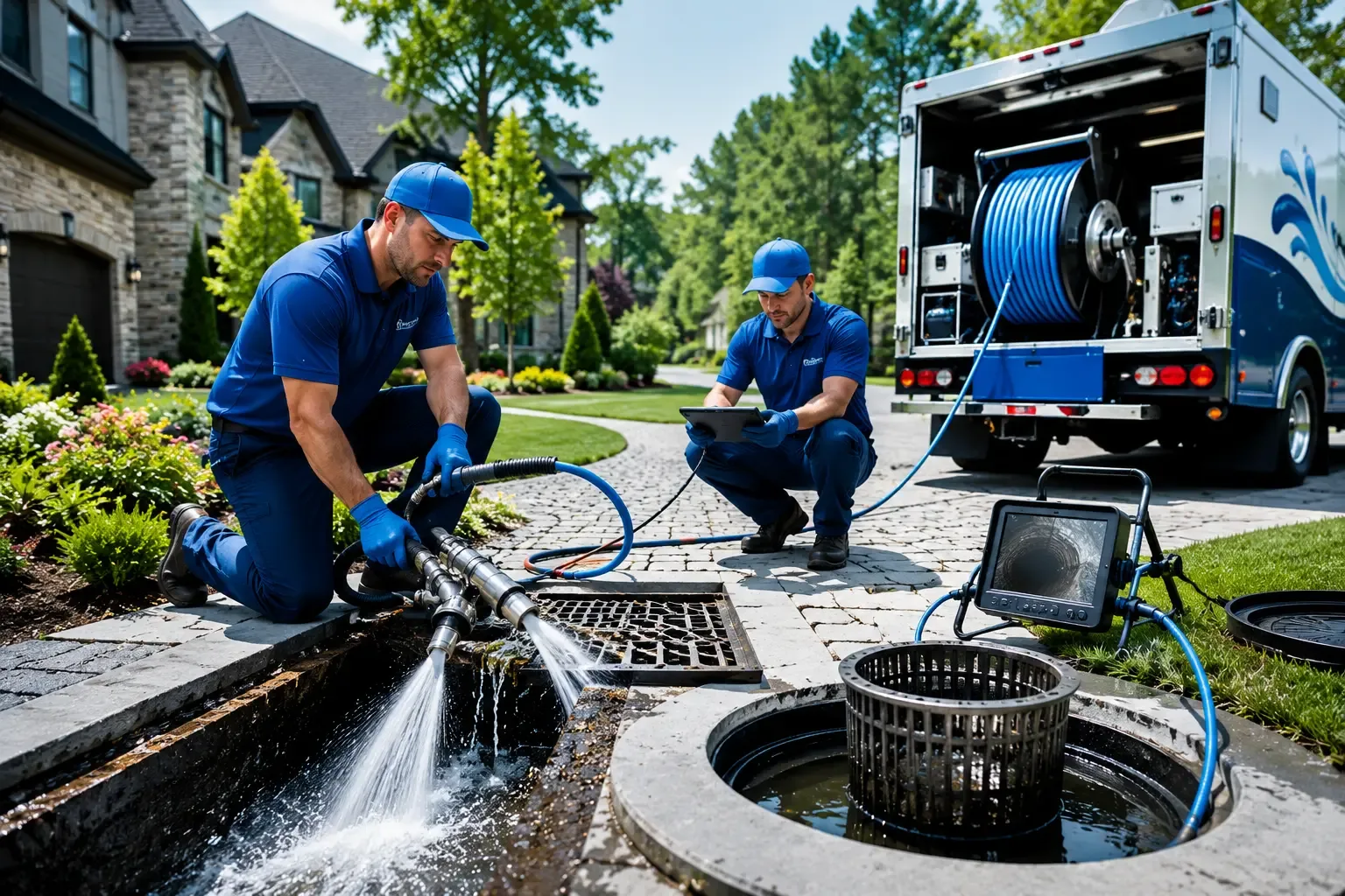 Local outdoor drain cleaning professionals in Lee, ME